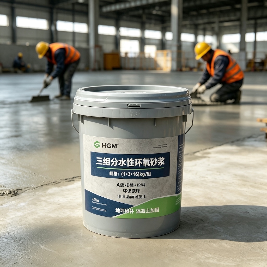 天门三组份水性环氧砂浆